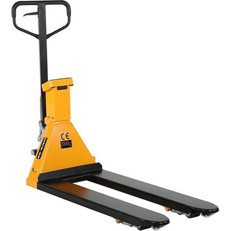 Transpalette manuel peseur - Fourches 1140x540mm - Charge max 2000kg - 1820042010 (1/4)