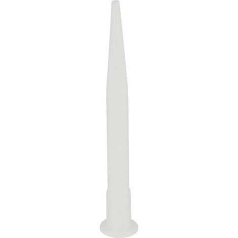 Le Sanitaire – Embout isolé électrique long 175 mm – Section câble pour borne – Fixation raccord – Lot de 10 pièces en plastique blanc
