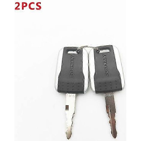 clés F900 pour excavatrice Daewoo Doosan Bobcat Terex, engin de chantier, contacteur de démarrage, serrure de porte, compatible E80 (1/2)