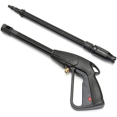 Pistolet de pulvérisation pour nettoyeur haute pression, 4000 PSI voiture, baguette électrique/buse lance/kit tuyau - (1/5)