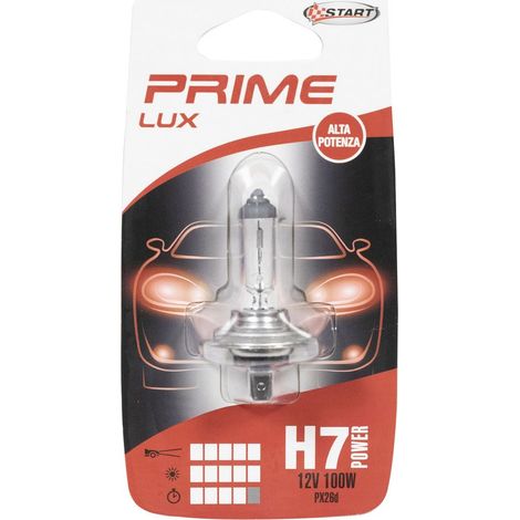 Lampadina singola auto alogena H7 12V 100W PX26d (1/2)