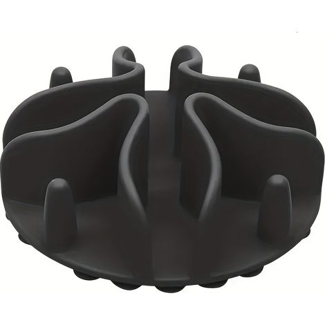 Ciotola per cani in silicone per alimentazione lenta con 51 ventose - Design antiscivolo ed educativo per cani di piccola e grande taglia, taglia L. (1/5)