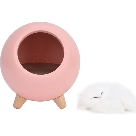 Wiederaufladbare USB-Nachttischlampe in Form einer Hundehütte, LED-Nachtlicht für Haustiere, Tischleuchte, Geburtstags- oder Weihnachtsgeschenk. (1/5)