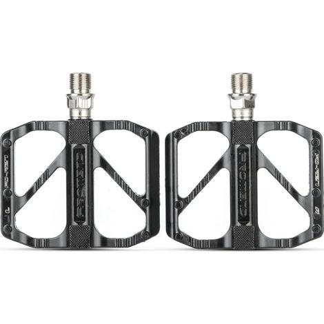 Pédales de vélo de route R27 antidérapantes à roulements DU, pédales légères, plateforme classique, accessoires de vélo (1/5)