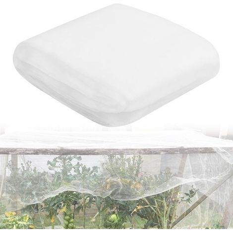 Filet anti-insectes 2 x 3 m, protection légumes, fruits et plantes contre oiseaux, extérieur. (1/5)