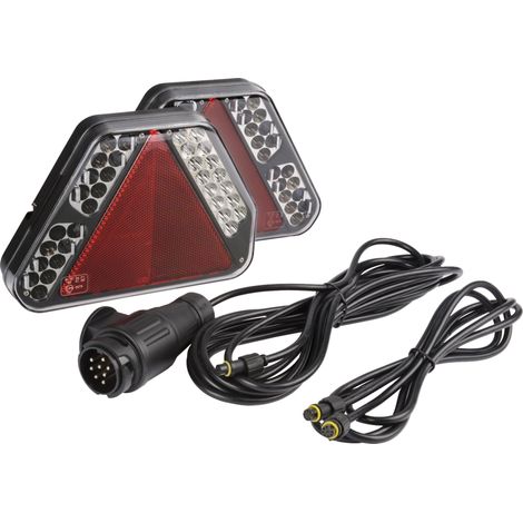 Kit luci posteriori a LED 204x147mm 12V 83830001 (1/2)