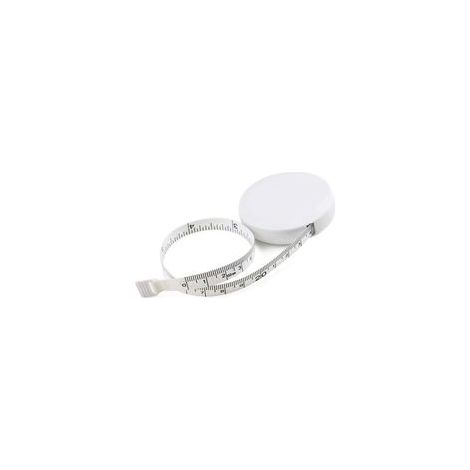 Mètre Ruban de Couture, Automatique Rétractable Mètre à Ruban Souple Personnalisé pour Corps Couture Tissu Tailleur Cuir Vêtements, Règle en Tissu Double Face, 60 Pouces/150 cm, Blanc(2 pcs) (1/5)