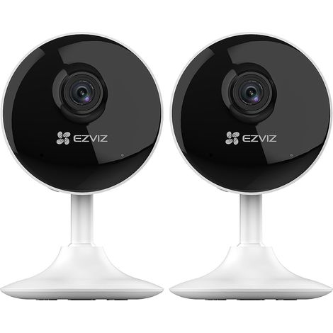 Caméra Surveillance WiFi Interieur 1080P FHD, IP sans Fil, Bébé/Animal, 135° Grand Angle, Détection de Mouvement, Audio Bidirectionnel, C1C (1/5)