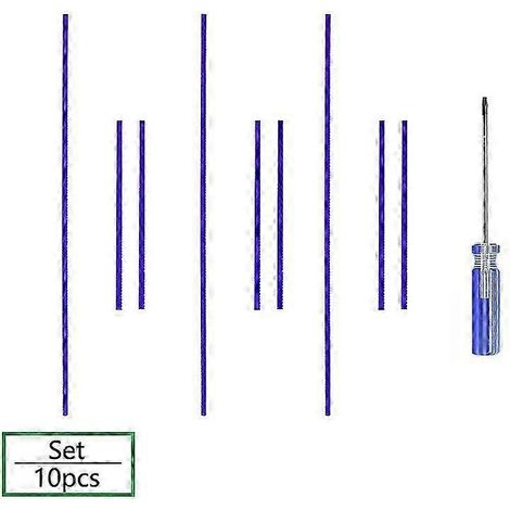 4/7/10 bandes de peluche douce pour aspirateur Dyson V6 V7 V8 V10 V11, accessoires de rechange pour tête de rouleau souple, pièces détachées pour balais à tapis (10 pièces) (1/5)