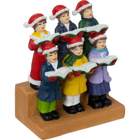 Krippenfigur für Dorf Chor H.8cm - Feeric lights & christmas