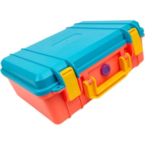 Boîte à outils étanche et résistante à l'écrasement, boîte de rangement rigide pour le rangement en plein air et l'organisation lourde, organiseurs d'outils anti-écrasement (1/5)