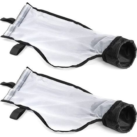 Sac en Filet en Nylon Compatible avec Le Nettoyeur de Piscine Polaris 360 380, Sac Filtrant Multi-usages Remplace,360009 (2 pièces) (1/4)