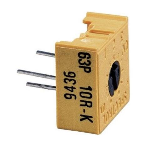 Vishay M63P104KB40 M63P104KB40 Trimmer di precisione lineare 0.5 W 100 kΩ 270 ° 300 ° 1 pz.