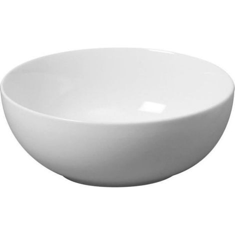 Saladier boule blanc Sahara empilable 25cm (1/2)