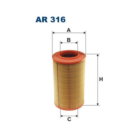FILTRE À AIR AR316 FILTRON