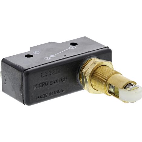 Microrupteur RS PRO Poussoir à ressort, 1 RT, 15 A, Vis 250V c.a. ( Prix pour 1 )
