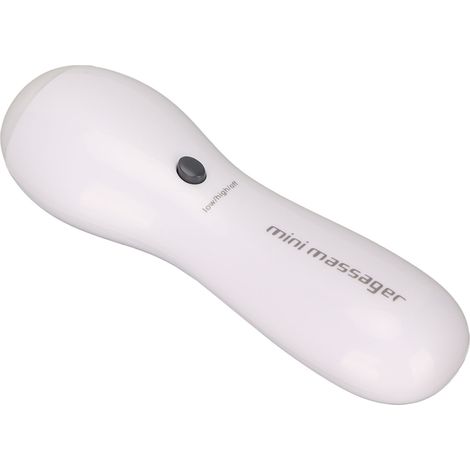 Mini Massageur Vibrant Sans Fil 2 Vitesses pour Visage Épaules Dos - ABS Léger (1/5)