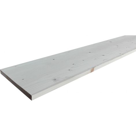 Mensola rustica in abete, L.120 x P.40 cm x Spessore 18 mm Centrale Brico