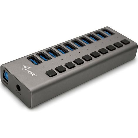 i-tec USB 3.0 Charging HUB 10 port + Power Adapter 48 W (1/4)