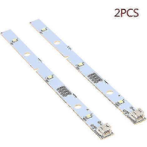 Bande LED compatible avec congélateur, barre lumineuse, compatible avec réfrigérateur RONGSHENG/HISENSE, lampe LED E349766 MDDZ-162A 1629348 DC12V 2W (1/5)