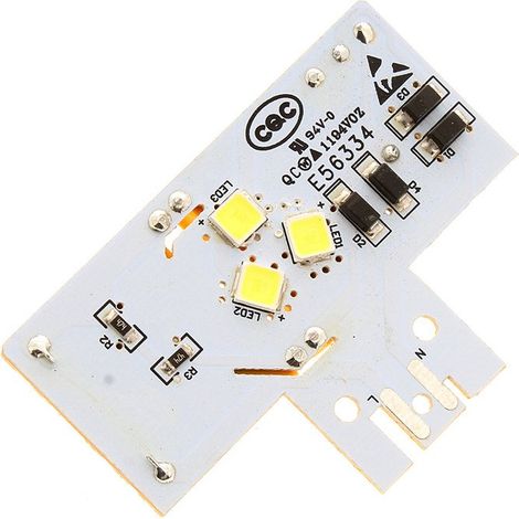 Éclairage LED 84lm pour réfrigérateur – Remplacement compatible Hotpoint, Indesit, Whirlpool – Améliore la visibilité intérieure (1/2)
