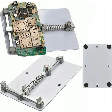 Supporto di Montaggio in Metallo TE-7 – Resistente alle Alte Temperature Dimensioni 80x117 mm Per Riparazioni di Dispositivi Elettronici