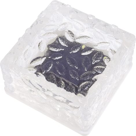 1pièce Lumière Solaire Led Encastrable Lampe De Décoration Extérieure Forme (1/5)