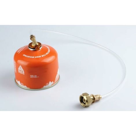 Adattatore per il trasferimento di gas propano e benzina – Raccordo universale in ottone, 2 pezzi, compatibile con bombole da 5 a 30 kg