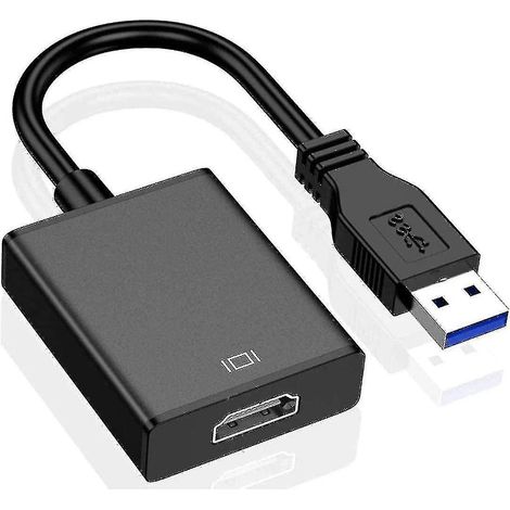 USB-zu-HDMI-Adapter, USB 3.0/2.0-zu-HDMI-1080p-Videokabel (1/5)