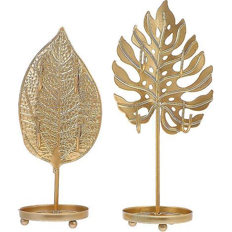 2 supports à bijoux de bureau