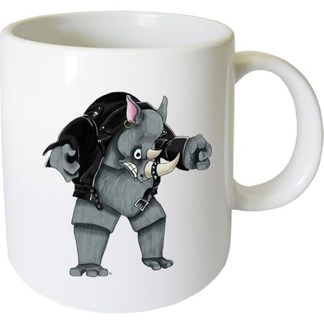 Tasse en céramique Rhino by Cbkreation
