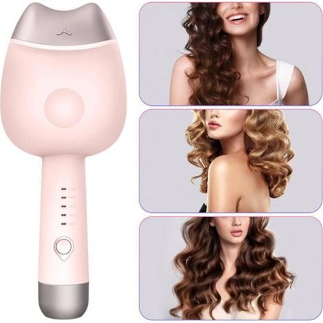 32MM oeuf rouleau fer à friser 5 températures cheveux curler waver chauffage rapide (1/4)