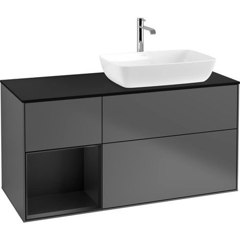 Villeroy & Boch F802PDGK Meuble sous-lavabo Finion F80 (1/2)