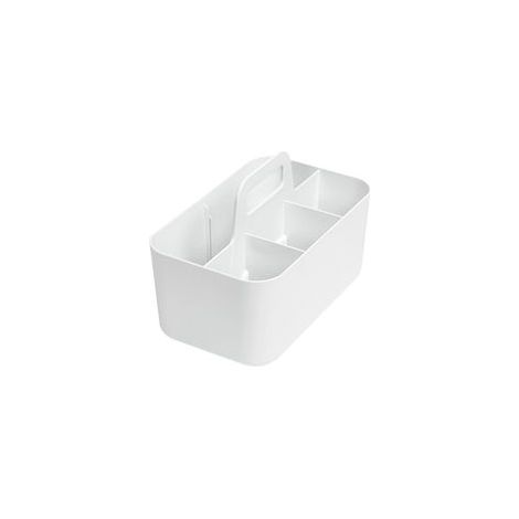 Caja de almacenamiento para productos de baño de bebé, cesta de almacenamiento para guardería, cesta de ducha compartimentada con asa, para jabón, champú, esponja, exfoliante, gel de ducha, etc. - Cre