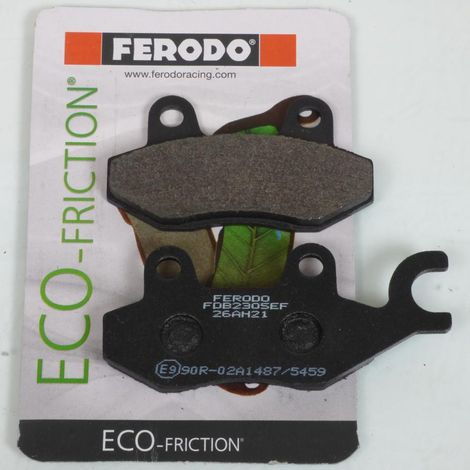 Plaquette de frein Ferodo pour Scooter Malaguti 160 Centro 2011 à (1/3)