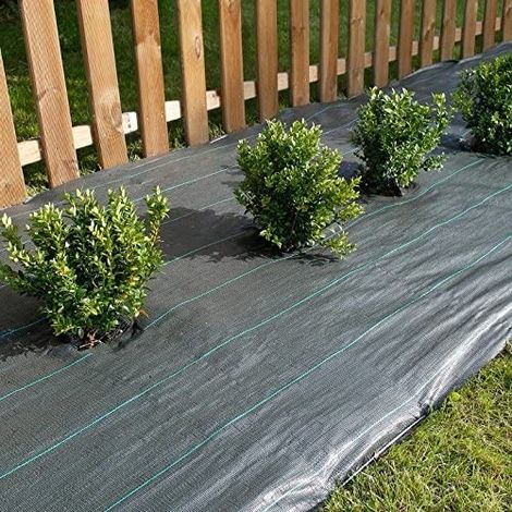 pluvia malla cubre suelo antihierba 100 grs 2,10 x  20 mt  rollo (1/2)