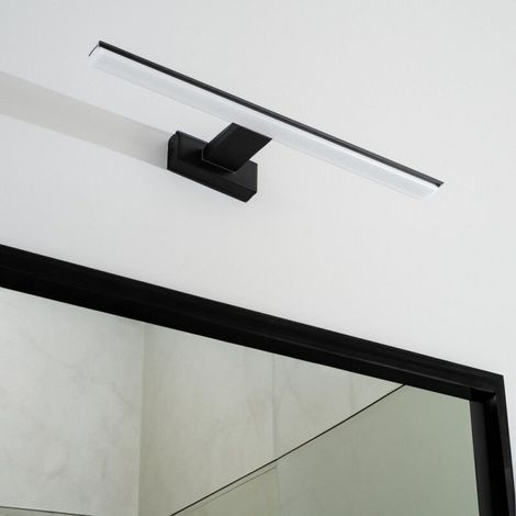 Applique Salle De Bain Led Noire Nérée - Applique Salle De Bain Led Noire Nérée (1/3)