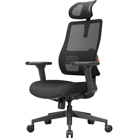 Silla ergonómica, respaldo ajustable, material transpirable, MAGICH003 (1/2)