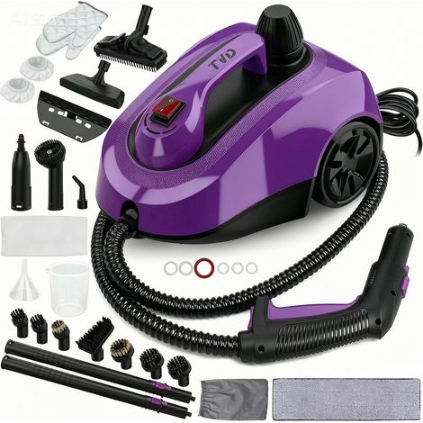 Nettoyeur Vapeur pour Meubles Rembourrés, Nettoyeur avec 26 Accessoires (1/5)