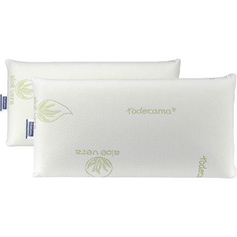 Todocama - Cuscino viscoelastico Aloe Vera Plus