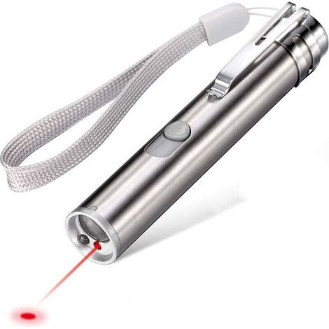 Pointeur LED Chat Chien Jouet Pet Lumière LED Pointeur USB Rechargeable (1/5)