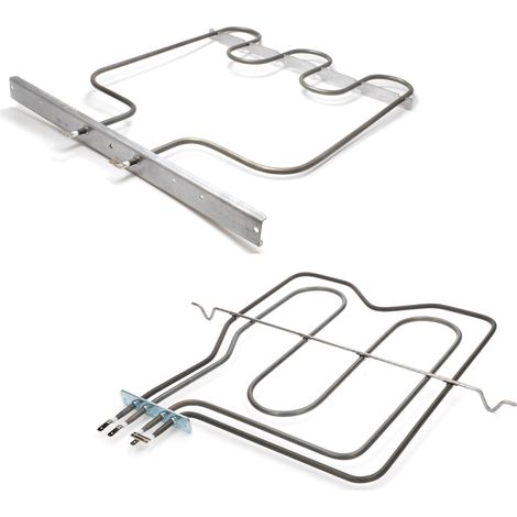 COPPIA RESISTENZE FORNO ARISTON INDESIT SUPERIORE INFERIORE C00016435 C00039574 (1/2)