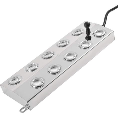 Sistema di nebulizzazione a ultrasuoni con 10 testine, 5000-7000 ml/h. Ideale per serre, idroponica e commutazione di corrente. (1/5)
