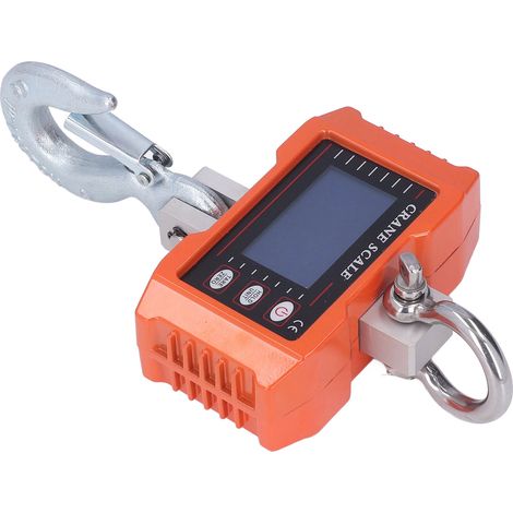Elektronische Hebewaage (2200 lb), Industriehaken mit digitaler LCD-Anzeige, 90–240-V-EU-Stecker, Hängekran-Wägezelle, hohe Tragfähigkeit 1000 kg (1/5)
