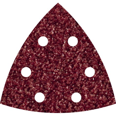 wolfcraft - Lot de 25 Patins Abrasifs auto-agrippants. pour Bois et Métal - Taille 95 mm - Grain 40 - réf. 1850100 (1/5)