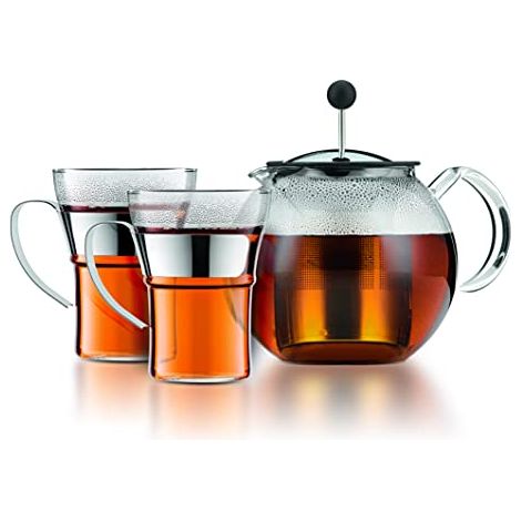 Caffettiera a Stantuffo Bodum Trasparente Acciaio 1 L 0,35 L (6 Unità) (1/4)