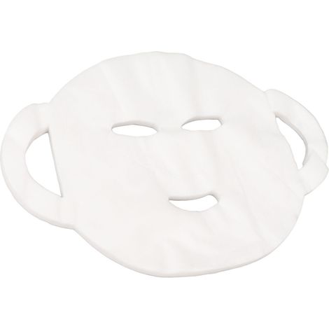 Lot de 50 masques faciaux jetables, découpés avec précision, à fixer aux oreilles, fins et confortables, pour une utilisation à domicile ou en salon de beauté. (1/5)