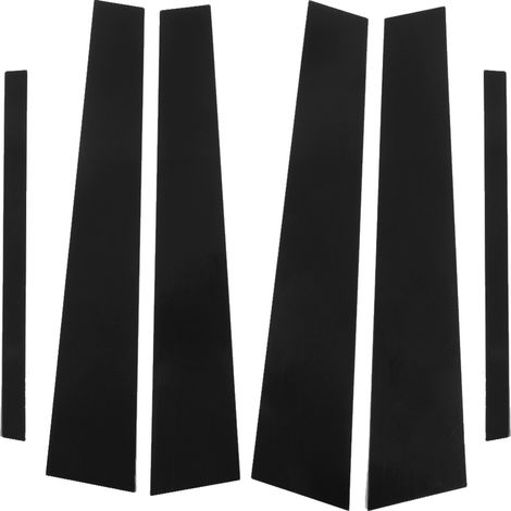 Montant de porte latéral 4D Style Noir Brillant Remplacement pour Accord Berline 9e Génération 2013-2017 (1/5)