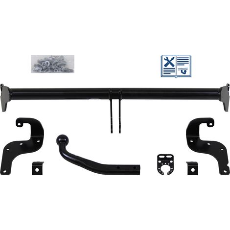 Attelage - Citroën C4 CACTUS - 11/17-12/99 - col de cygne - Brink - Faisceau universel 7 broches (1/2)