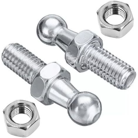 Rotule De Verin Rotule M8 - Boulon M8 2 pièces Boulon à rotule professionnel M8 Repalcement pour vérins à gaz Bouchon à extrémité sphérique (1/5)